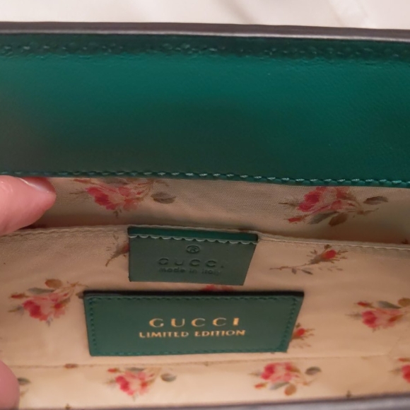 SOLD GUCCI *Limited Edition* Snakeskin Ophidia Bag - Picture 13 of 16